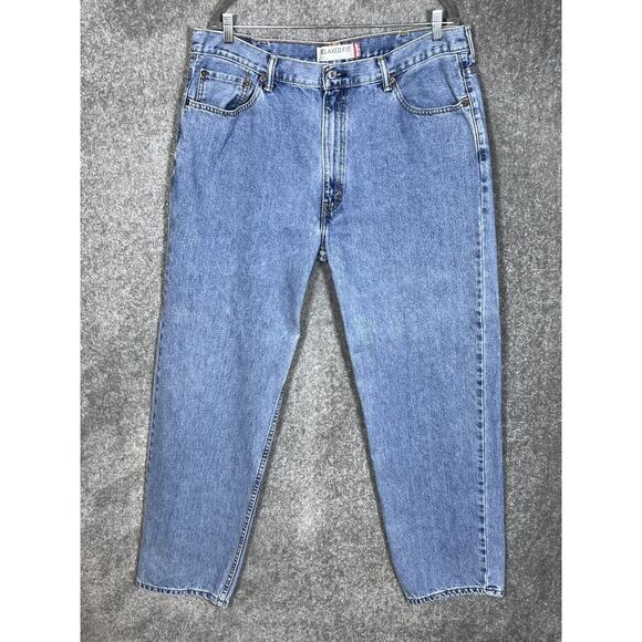 Levis‎ 550 Relaxed Fit Jeans Mens Size 40x32 Blue Denim Cotton Straight Leg - Picture 1 of 11
